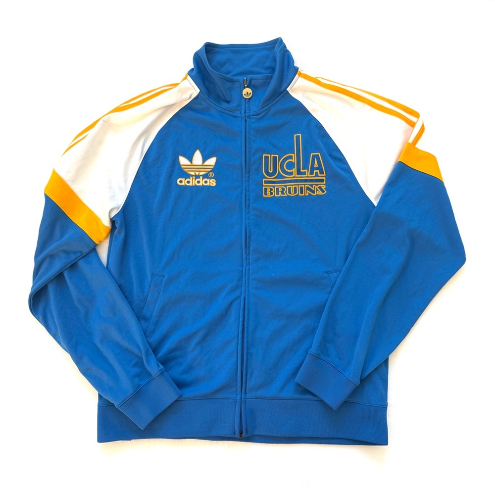Adidas Blue, White, Yellow UCLA Bruins Jacket